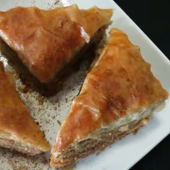 Homemade Baklava.
