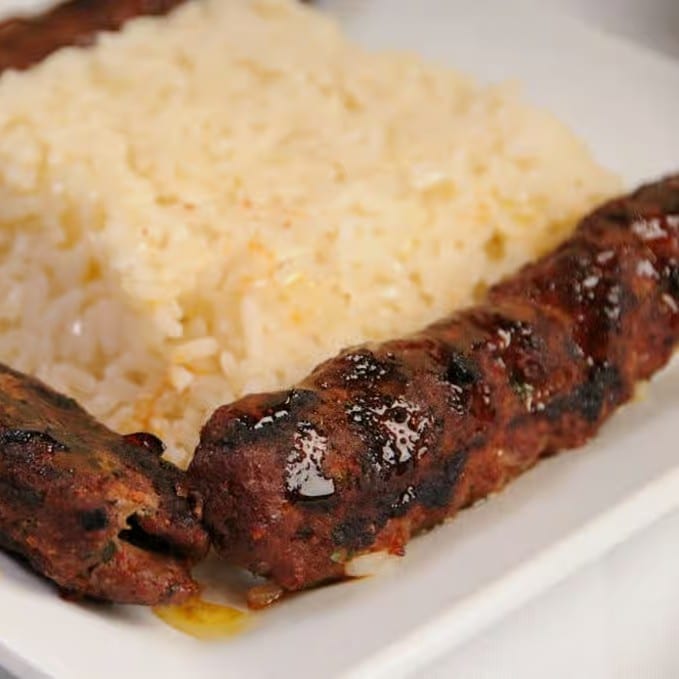 Louleh Kebab Plate.